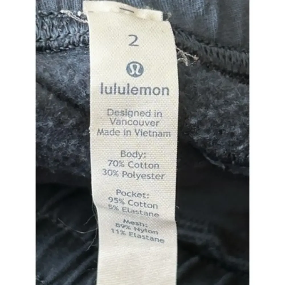 Lululemon Warm For Winter Jogger Pants 28" Mid-Rise Mach Blue Size 2 - Picture 8 of 8